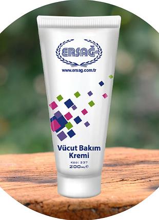 Зволожувальний крем для тіла ersag 200ml
