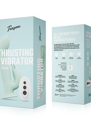 Вибратор-кролик с ротацией teazers thrusting vibrator 5