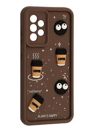 Чехол happy для samsung a52 4g brown