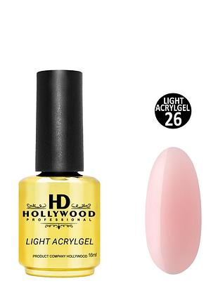 Жидкий акригель light acrygel 26 hd hollywood