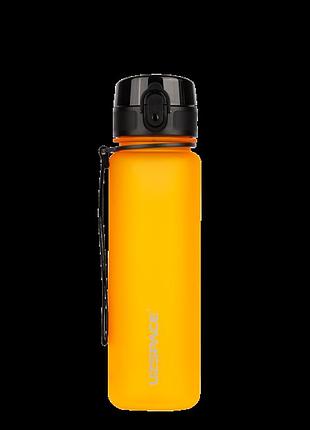 Бутылка для воды uzspace 3026(orange) 500 мл, оранжевая