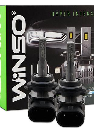 Автолампа winso led hв4(9006) 12/24v 30вт 3000лм 6500k csp3570 2шт