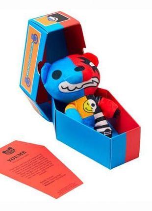 Плюшевая коллекционная игрушка "deddy bears" series 4 (красно-синий)