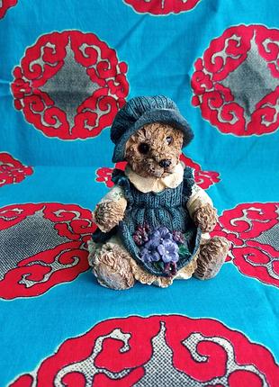 Декоративная коллекционная статуэтка мишки vintage