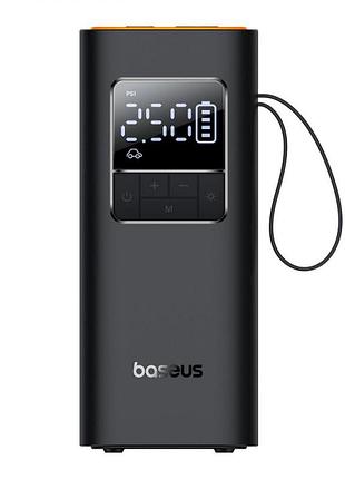 Автомобільний насос baseus supermini pro series wireless car inflator (c11159300111-00) cluster black 2