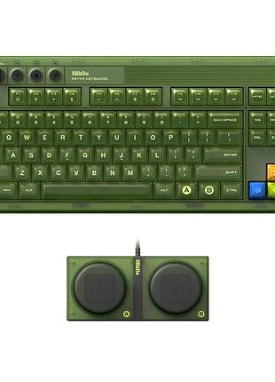 Механічна клавіатура 8bitdo retro 87 з rgb-підсвіткою, комбінованим під'єднанням, xbox edition