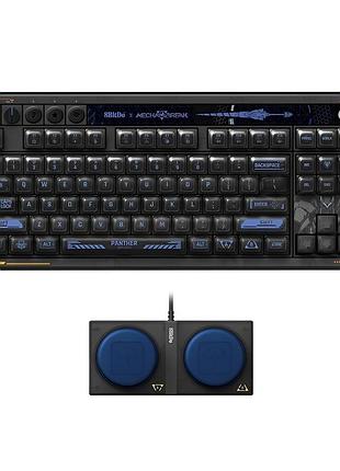 Механическая клавиатура 8bitdo retro 87 с rgb-подсветкой, комбинированным подключением, mecha break: panther