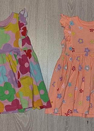Яркое платье matalan на 1,5-2,0 года