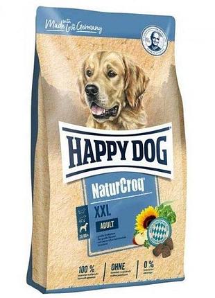 Сухой корм для собак happy dog naturcroq xxl 15 кг