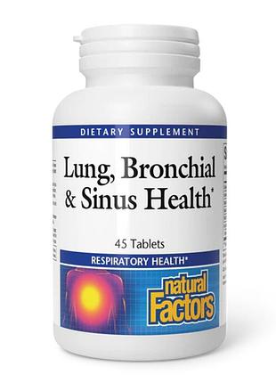 Lung, bronchial & sinus health - 45 tabs