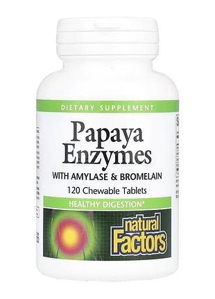 Papaya enzymes - 120 tabs