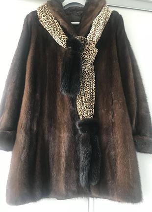 Норкова шуба premium quality furs (греція)