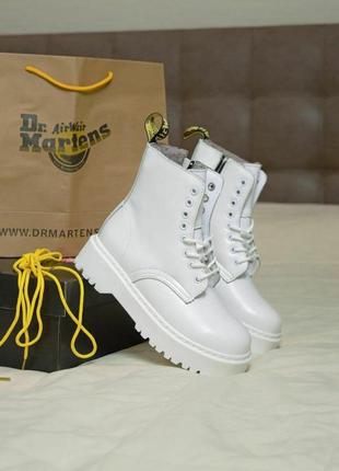 Dr.martБотинки dr martens jadon fur (с мехом)  bsd