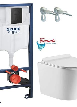38811kf0+or-0515-rq3 grohe solido інсталляція, клавіша чорний мат та унітаз koller pool orion tornado 3.0