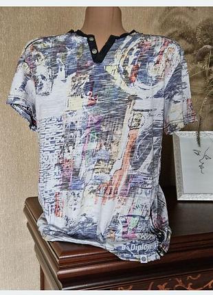 Оригінальна футболка desigual у стилі "art-print"