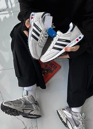 Adidas la trainer og gray 4