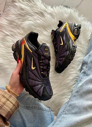 Кроссовки nike air max skepta tailwind black gold арт 0370