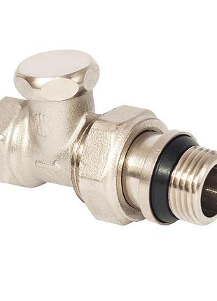 Кран радіаторний 1/2" прямий зворотній asсo 20/160