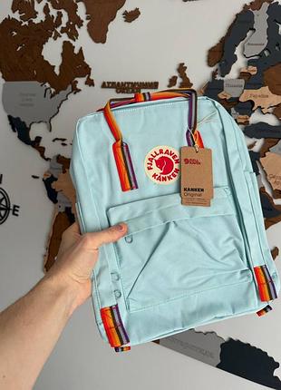 Лицензионный рюкзак канкен fjallraven kanken водонепроницаемый 16 л