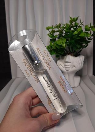 Guerlain aqua allegoria mandarine basilic  свіжо, цитрусовй-зелені аромати без солодощі