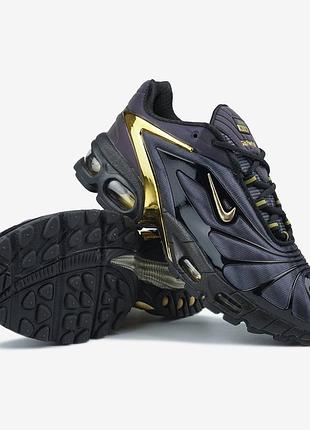 Кроссовки nike air max skepta tailwind black gold арт 0370