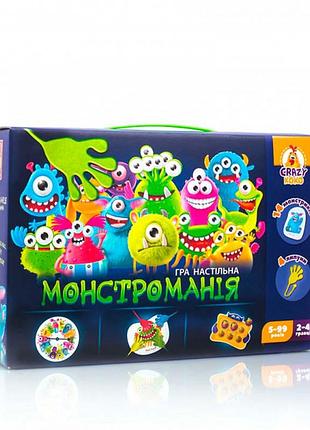 Игра настольная vladi toys монстромания с липунами vt8044-23