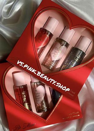Подарунковий набір з 3 міні спреїв victoria’s secret be mine mini fragrance mist gift set