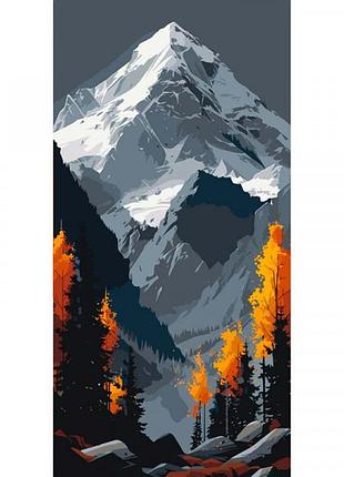 Картина за номерами "непокорена вершина" 40*80 см art craft 11046-ac