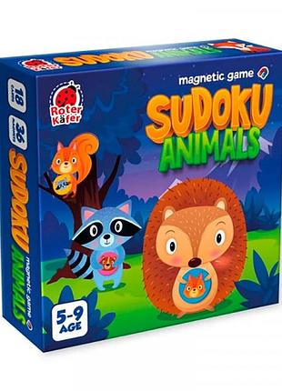 Магнітна гра roter k?fer sudoku animals rk2150-01