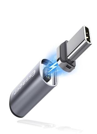 Адаптер essager для кабелю type-c на usb type c магнітний конектор 3