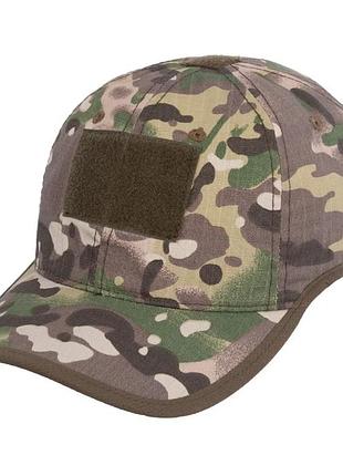 Военная кепка tailor rip-stop multicam/ тактическая бейсболка мультикам/ армейская кепка с липучками rip-stop/