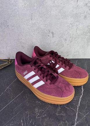 Кеди adidas vl court bold сток / аутлет, оригінал розмір36устілка22,5
