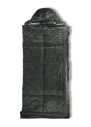Зимний спальный мешок kiborg "omni-heat" -25°c олива (85x210)