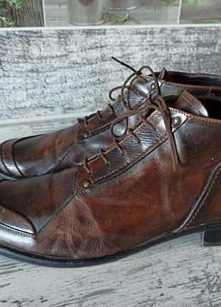 Кожаные ботинки vero cuoio 2