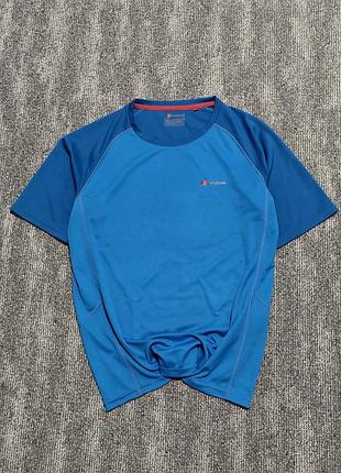 Футболка berghaus синяя l спортивная