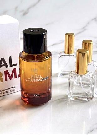Zara парфумована вода парфуми unusual gourmand, 20 мл (розлив, розпив)