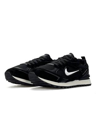 Чоловічі кросівки nike waffle s black white