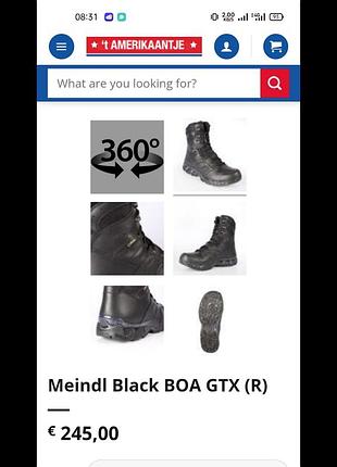 Берці meindl gtx. 10