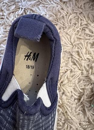 Мокасини дитячі h&m 8