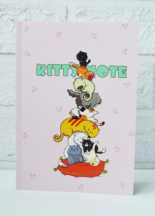 Блокнот profiplan "kitty note", light pink, в6