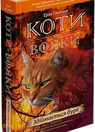 Коти-вояки. пророцтва починаються. книга 4. здіймається буря. ерін гантер