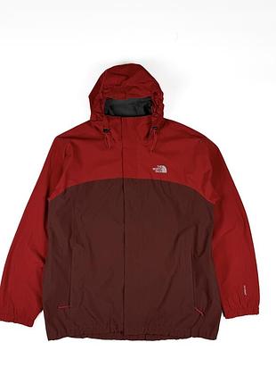 Чоловіча куртка вітровка the north face hyvent xl червона (gore-tex)