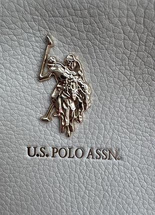 Жіноча сумка u.s. polo assn, бежева