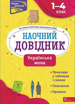 Наочдовідник. українська мова. 1-4 кл(видання 2023)