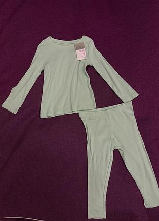 Комплект дитячий рубчик 86 primark