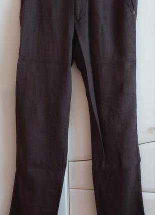 Джинсы брюки slim fit лен мужские летние sensor 3046 color 4
