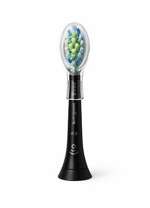 Насадка до електричної зубної щітки philips sonicare w3 premium white hx9064/95 (1 шт) - чорна