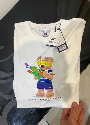 Футболка polo bear  унісекс футболка з ведмедем, футболка унисекс, футболка с медведем polo 9