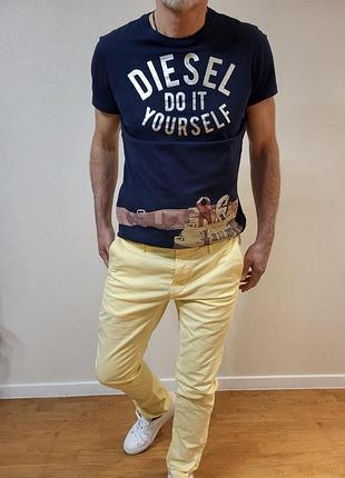 Брендовая футболка diesel «do it yourself» (оригинал)