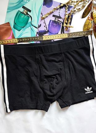 Adidas m l мужские трусы боксерки коттоновые